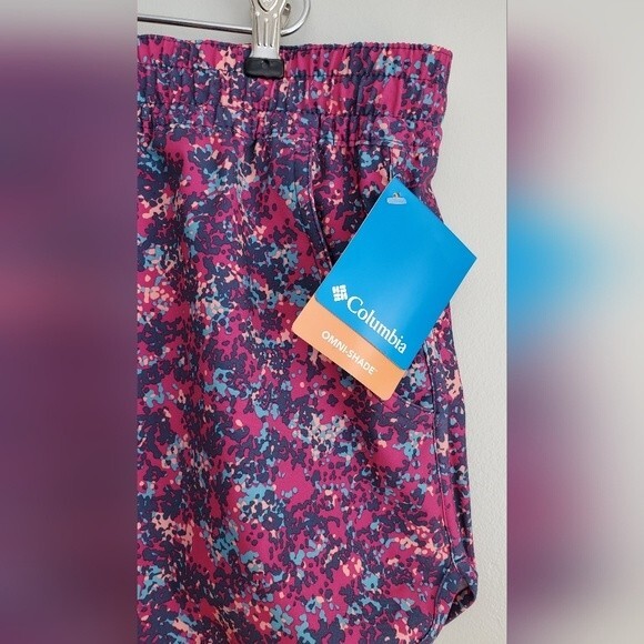 Columbia NWT stretch waist summer active wear shorts in Women's size XXL - Picture 4 of 9